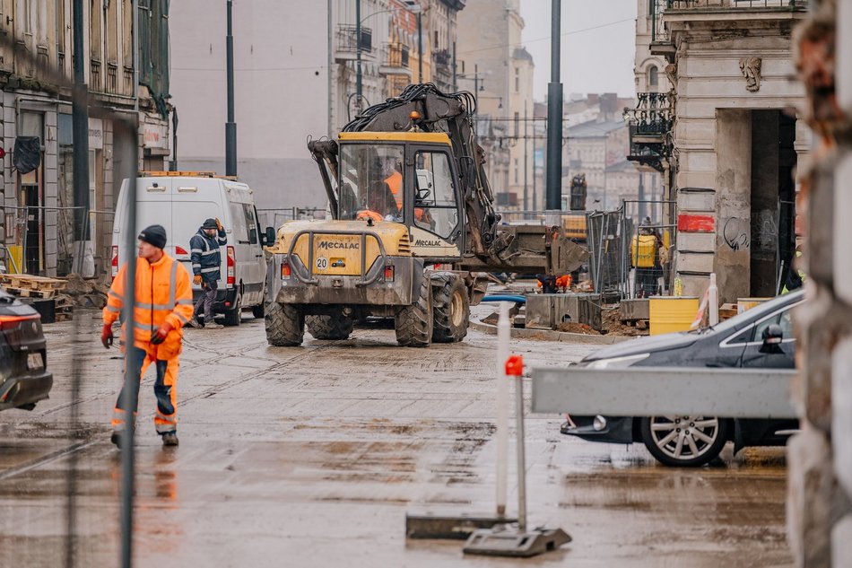Remont skrzyżowania Legionów i Zachodniej