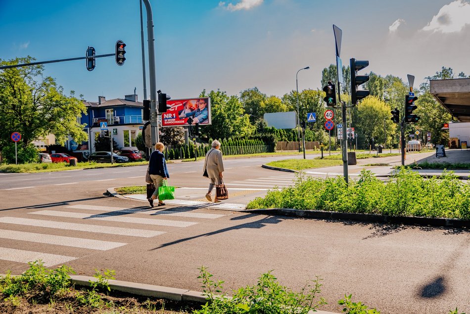 Hipoteczna, Klonowa i Lutomierska po remontach