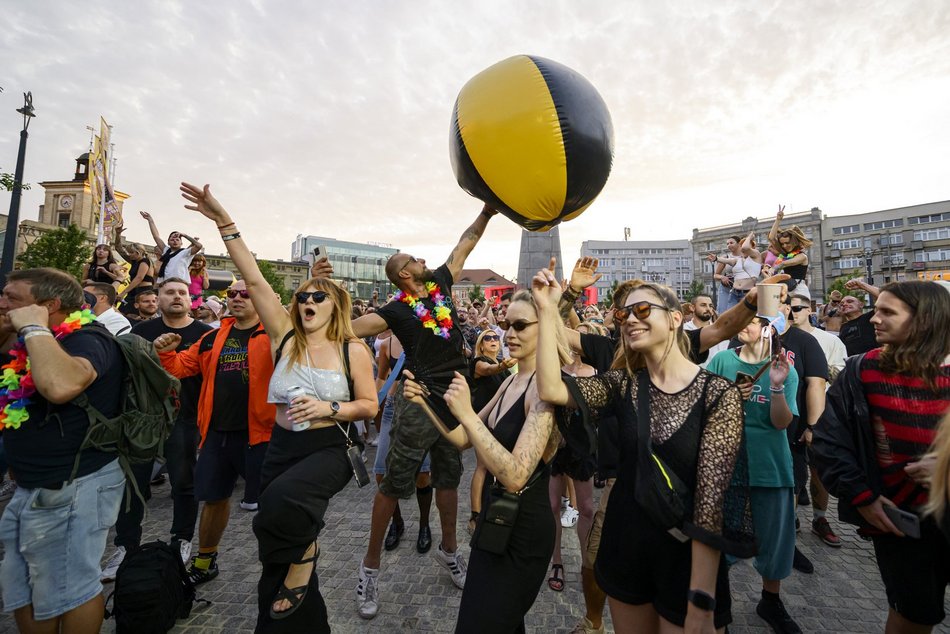 Łódź. Hołd dla DJ Hazela na Paradzie Wolności 2025 w Łodzi. Tak oddali go łodzianie!