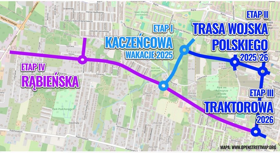 Łódź. Wielki projekt drogowy na Teofilowie w Łodzi. Przedłużenie Kaczeńcowej, nowe drogi i remonty