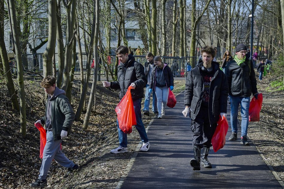 Trwa się Galante Sprzątanie 2024 w Łodzi