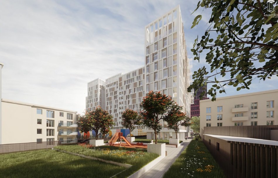 Przy Kopcińskiego powstanie około 240 mieszkań!