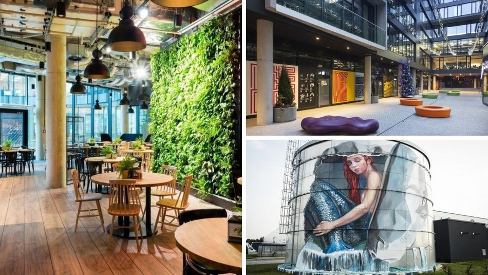 Ciekawostki ukryte w biurowcach w Łodzi