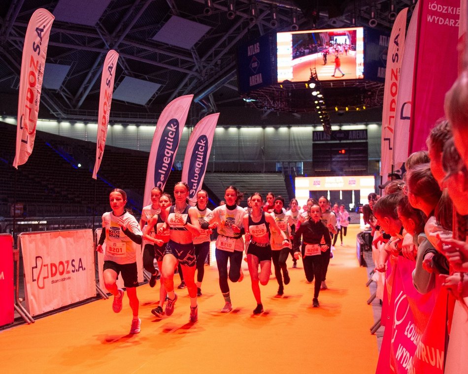 Kids Run na DOZ Maraton Łódź 2025. Tak pobiegły dzieci!