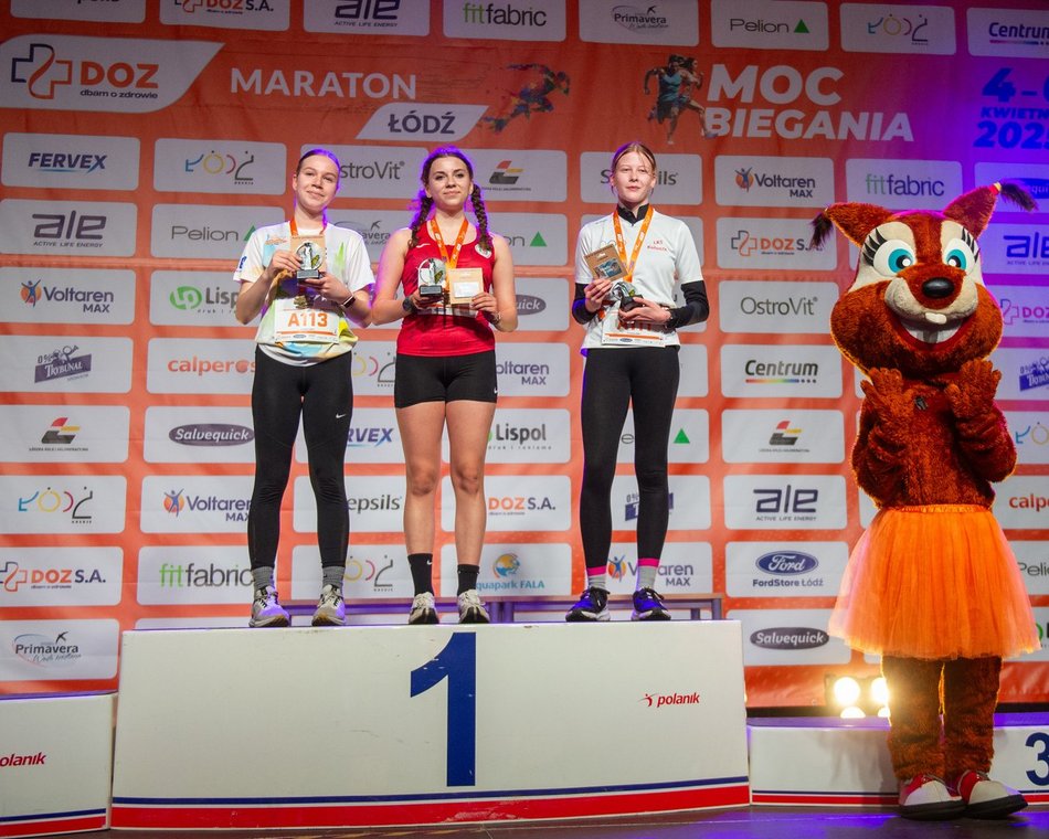 Kids Run na DOZ Maraton Łódź 2025. Tak pobiegły dzieci!