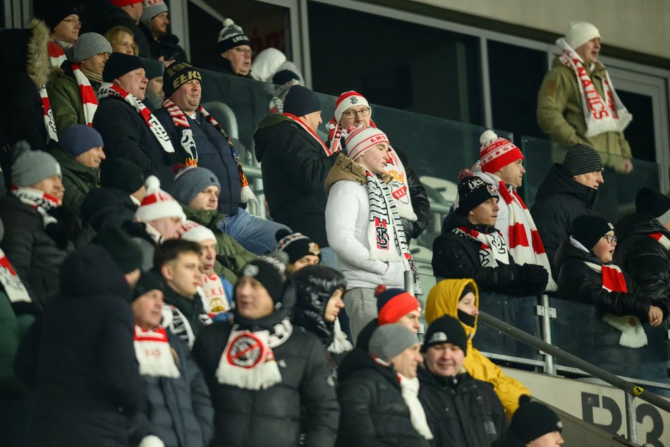 Łódź. Kibice na meczu ŁKS Łódź - Chrobry Głogów. Byłeś/aś? Znajdź się w galerii!