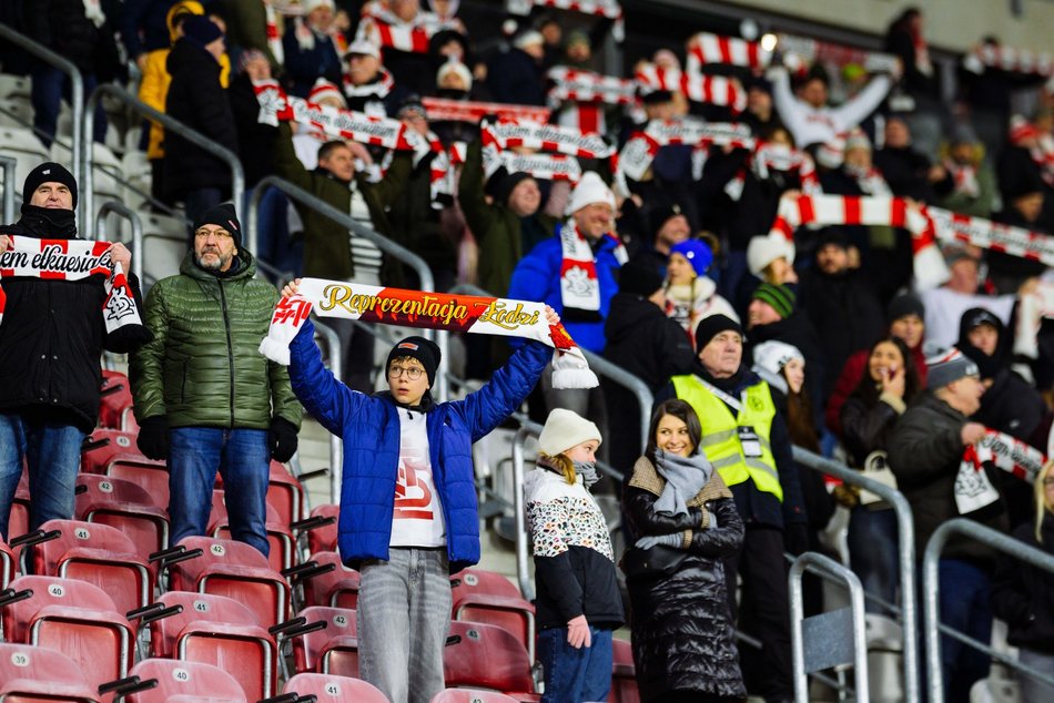 Łódź. Kibice na meczu ŁKS Łódź - Chrobry Głogów. Byłeś/aś? Znajdź się w galerii!