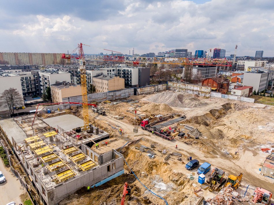 Łódź. Nowe osiedle przy Nowym Centrum Łodzi. Aż 860 mieszkań w samym sercu miasta