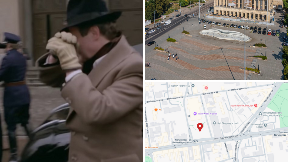 Vabank i Plac Dąbrowskiego w Łodzi