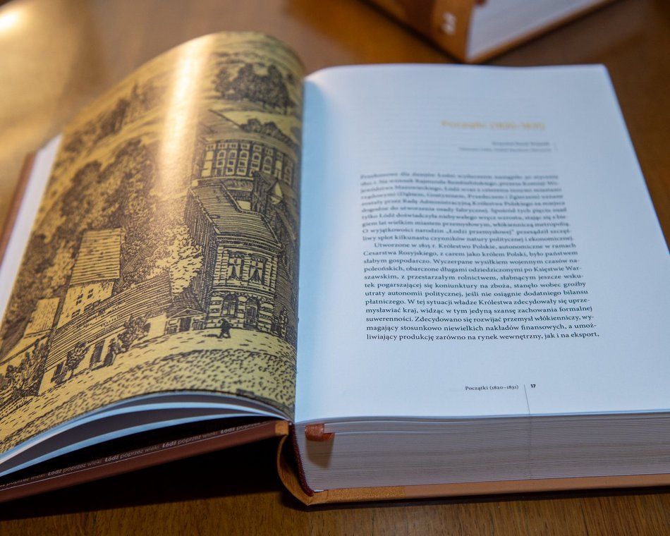 premiera monografii o Łodzi