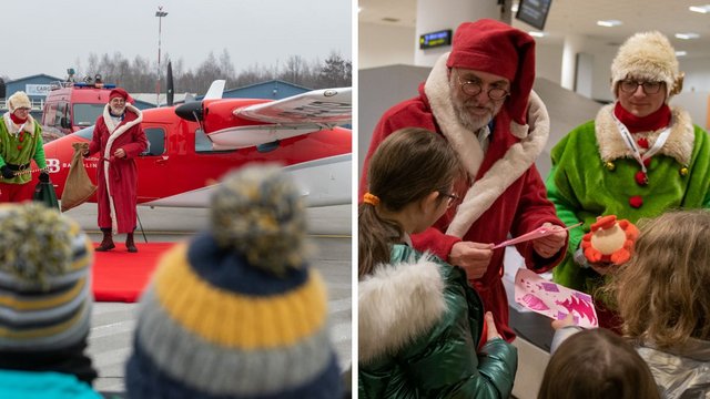 Święty Mikołaj jest już w Łodzi! Obdarował prezentami najbardziej potrzebujące dzieci [ZDJĘCIA]
