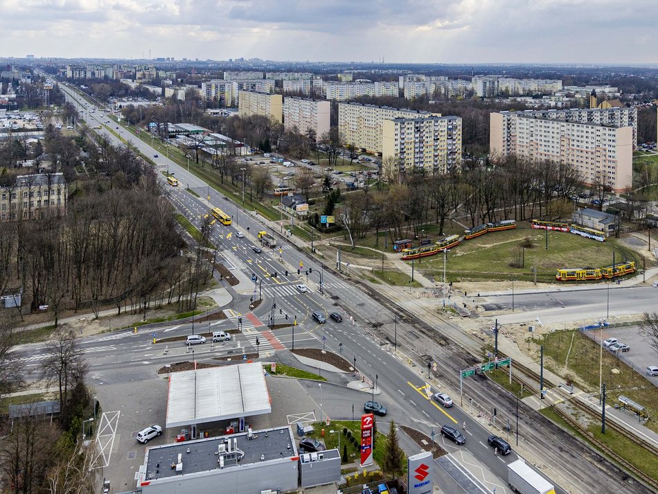 Dojazd do S14 to wielki plac budowy. Najnowszy raport z inwestycji