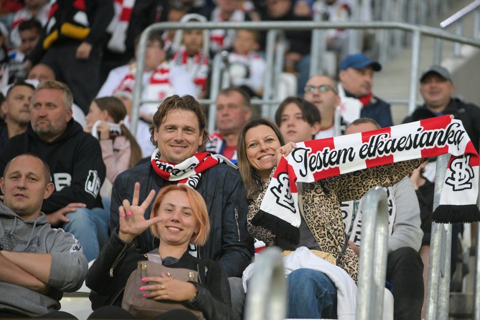 Kibice na meczu ŁKS Łódź z Polonią Warszawa. Byłeś/aś tam? Znajdź się w galerii!