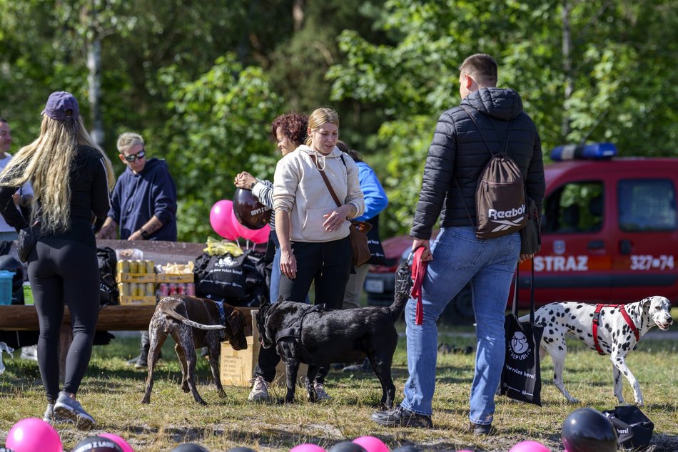 Psiejski piknik rodzinny na Uroczysku Lublinek w Łodzi. Co to była za zabawa!