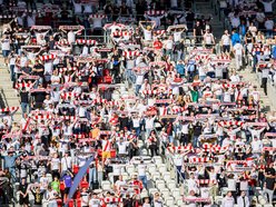 Łódź. Kibice na meczu ŁKS Łódź ze Zniczem Pruszków. Byłeś? Odszukaj się w galerii