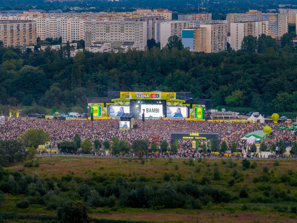 Łódź. Bambi na Łódź Summer Festival 2025! Polska scena hip-hopowa na Łódzkich Błoniach