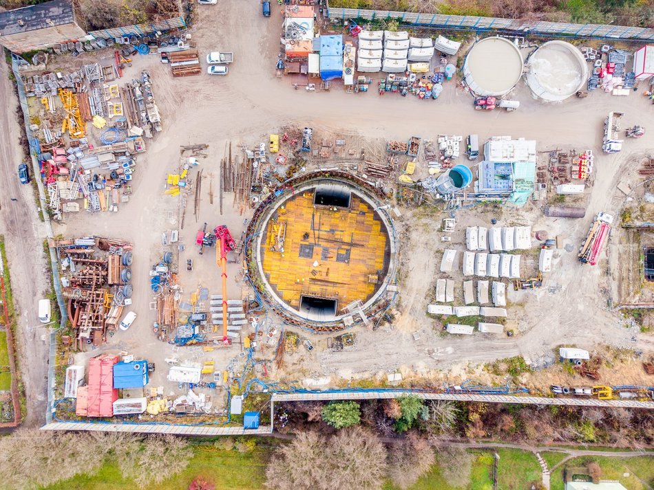 Tunel pod Łodzią. Budowa stacji Łódź Koziny nie zwalnia tempa