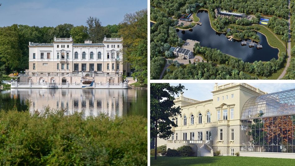 Pałac Heinzla w Łagiewnikach zmienia się ekskluzywny w hotel