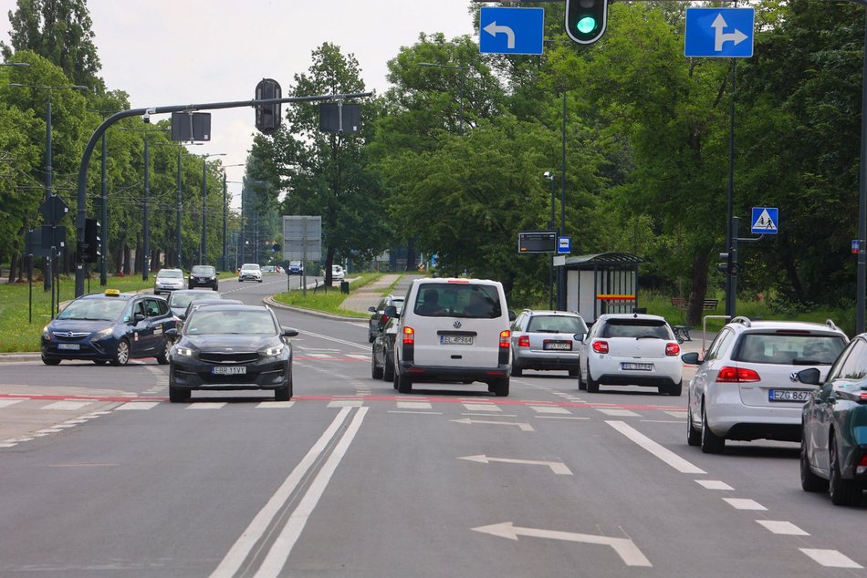 Łódź. Nowe badania ruchu w Łodzi. Korzyści dla kierowców, pasażerów MPK Łódź, pieszych i rowerzystów