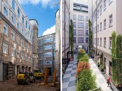 Łódź. Remont Kamienicy Siemensa w Łodzi postępuje. Niebawem znikną rusztowania!