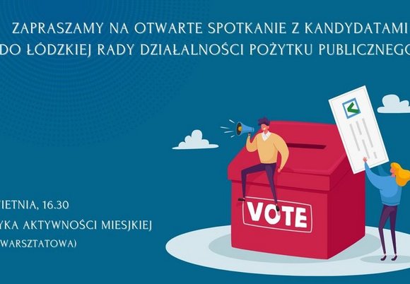 Wybory do Rady Działalności Pożytku Publicznego w Łodzi