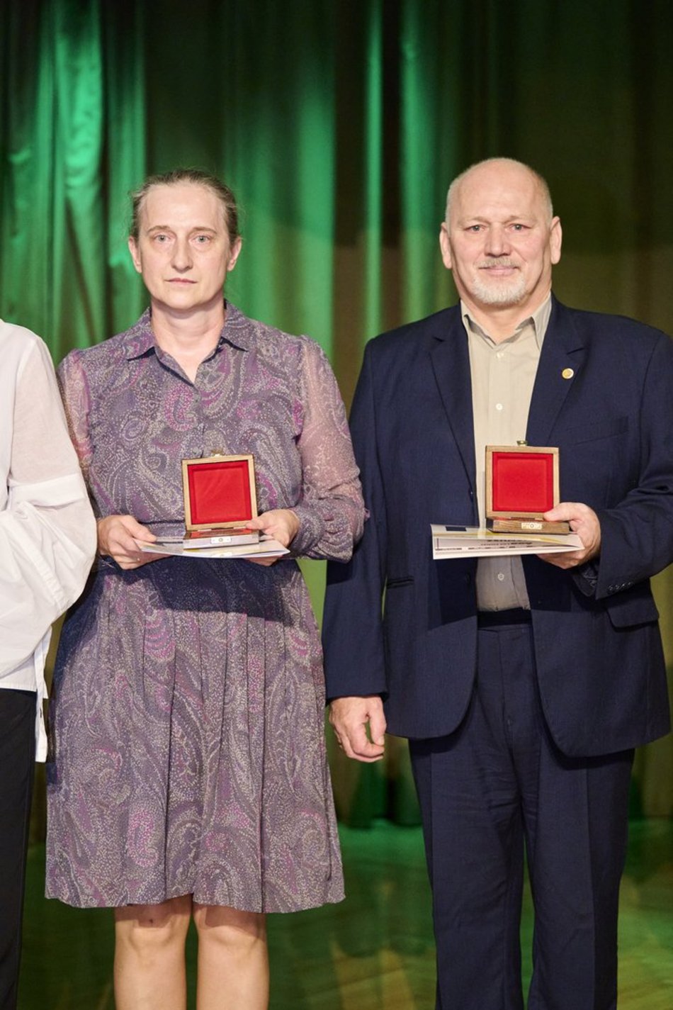 laureaci medali na 600. lecie Łodzi