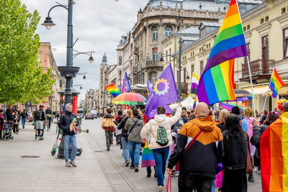 Łódź. Marsz Równości Łódź 2025 przeszedł ulicami miasta. Moc pozytywnej energii!