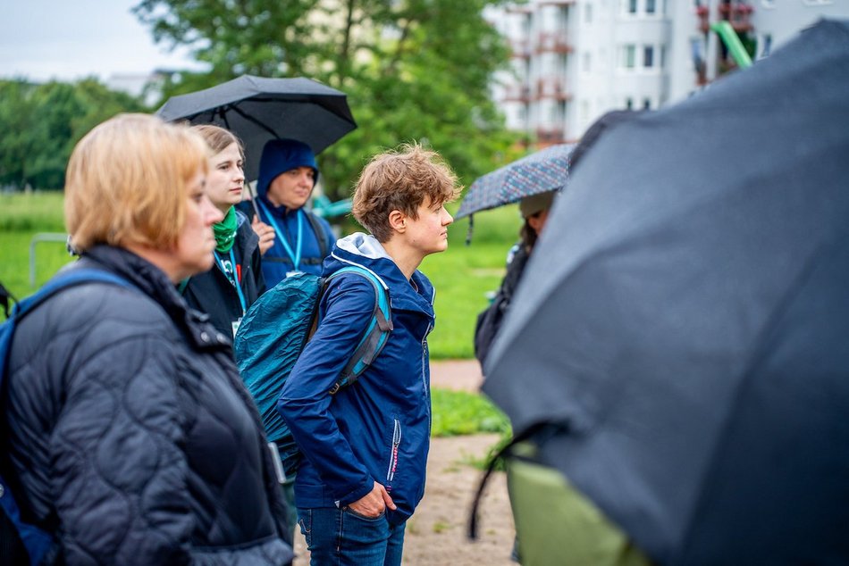 Łódź. Żadna wyprawa im nie straszna! Śmiałkowie wyruszyli na nocny spacer po Łodzi