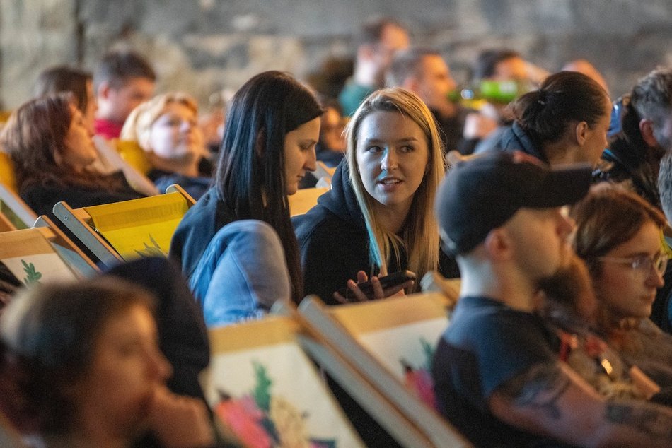 Łódź. TME Polówka w Łodzi. Publiczność w Fuzji obejrzała „Dzień Świra”