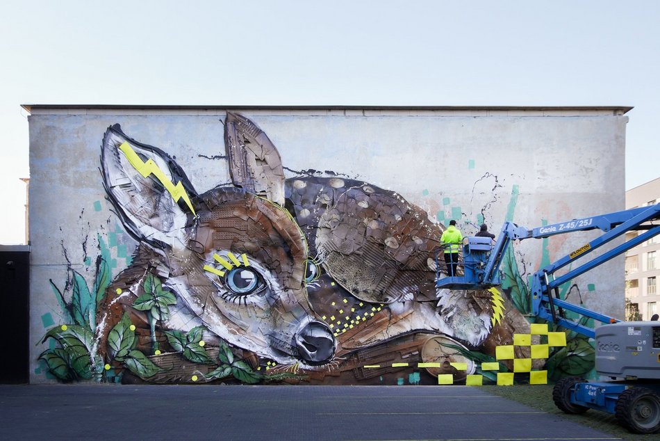 Urban Forms Museum of Street Art otwiera siedzibę w Łodzi. Pierwsze w Polsce muzeum sztuki ulicznej