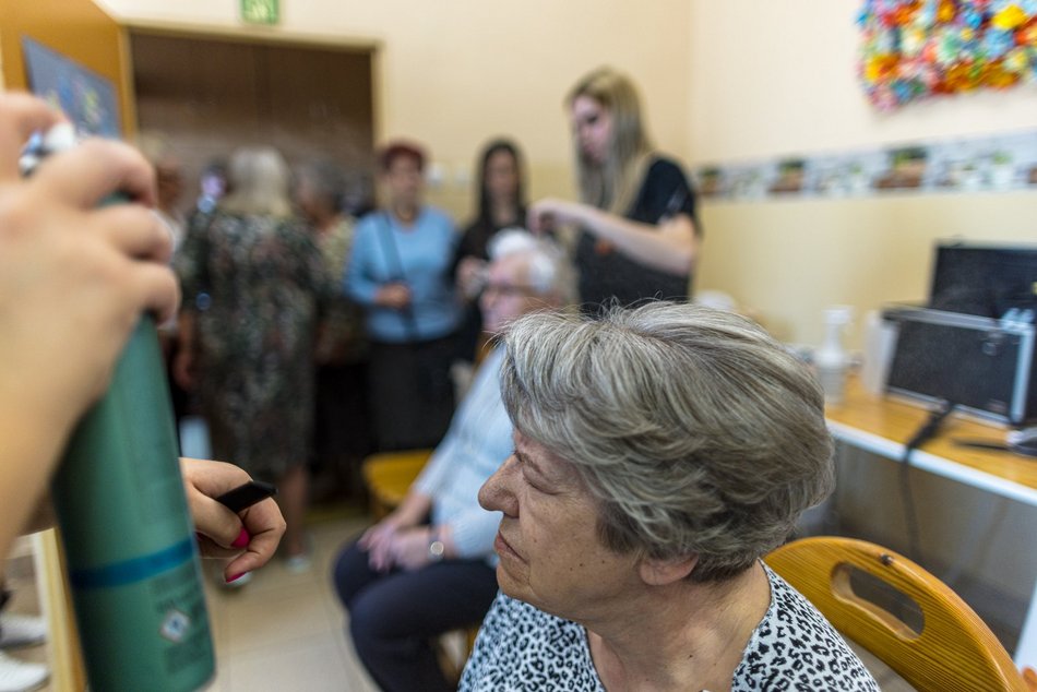 Dzienny Dom Pobytu zmienił się w salon urody