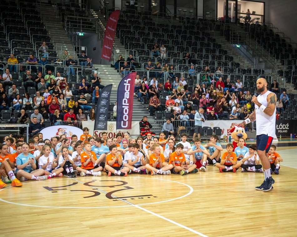 Marcin Gortat Camp w Łodzi kolejny raz przeszedł do historii. Zobacz, jak trenowały dzieci!