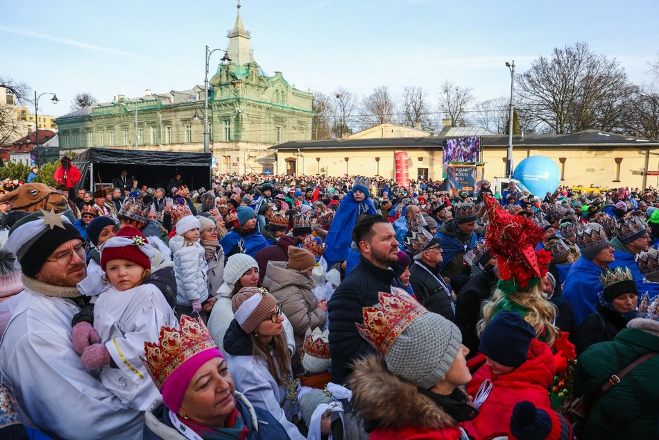 Orszak Trzech Króli przeszedł ulicami Łodzi