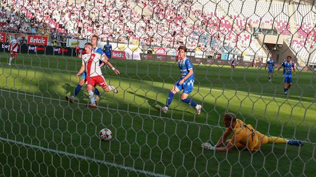 Twierdza wciąż niezdobyta. ŁKS Łódź przed własną publicznością pokonał Stal Mielec