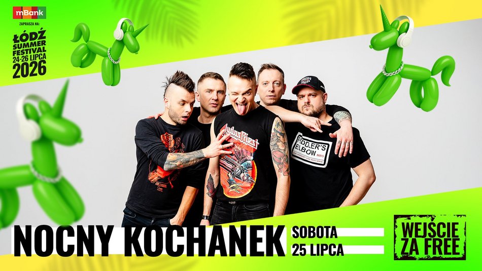 Łódź Summer Festival 2026. Line-up dzień po dniu