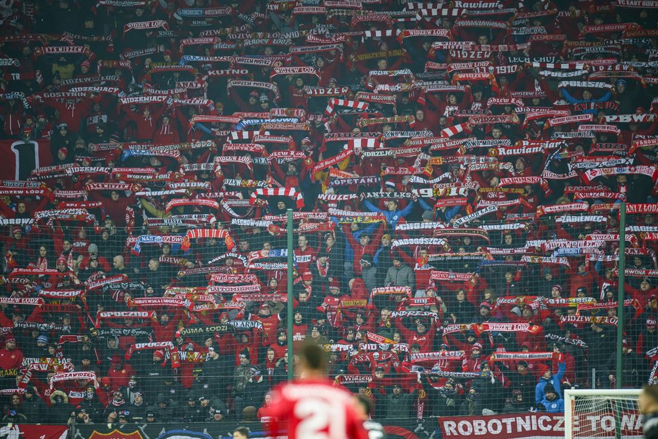 Zdjęcia z meczu Widzewa Łódź z Cracovią