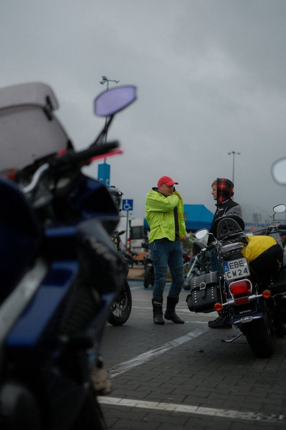 Łódź. Sezon motocyklowy w Łodzi zakończony! Pasjonaci spotkali się pod Portem Łódź