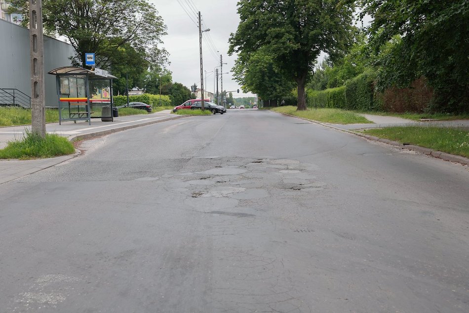 Łódź. Remonty na Bałutach