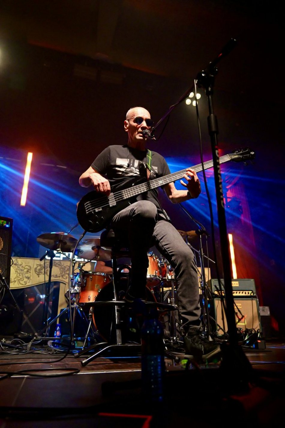 Lech Janerka na Great September 2025 w Łodzi. Artysta zagrał w Teatr Clubie