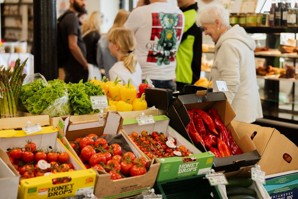 Łódź. Bazar Smaku w Ogrodach Geyera w Łodzi. Zdrowo, ekologicznie i klimatycznie