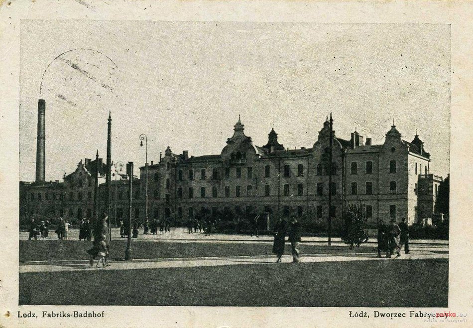 Dworzec Łódź Fabryczna - lata 1940-1944
