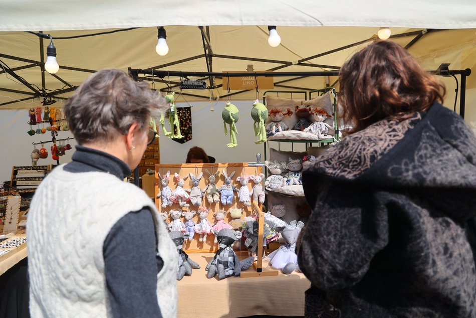Łódź. Niedziela na targach rękodzieła w Manufakturze