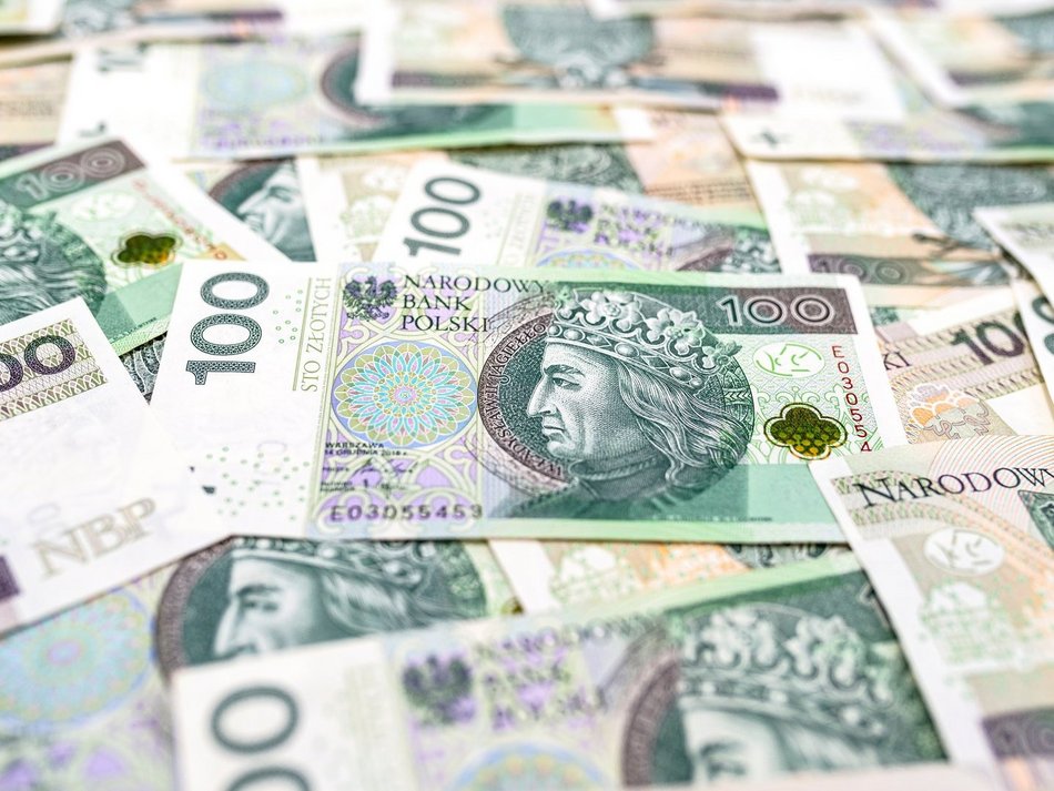 [Translate to Ukraiński:] Łódź. Bankonoty 100-złotowe