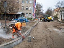 Łódź. Remont Podrzecznej, Wolborskiej i Majzela