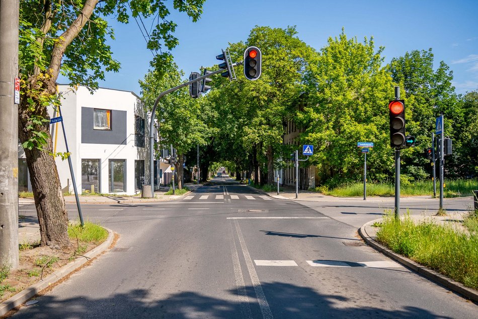 Łódź. Ulica Starorudzka w Łodzi