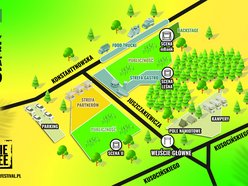 Łódź. Mapa Łódź Summer Festival 2026. Dwie duże sceny i największa edycja w historii!