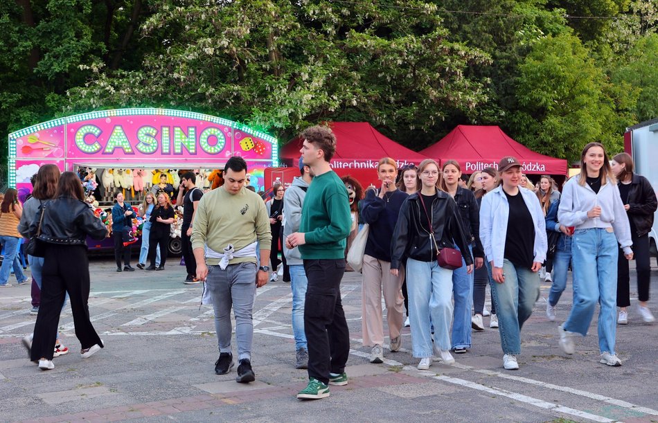 studenci podczas juwenaliów