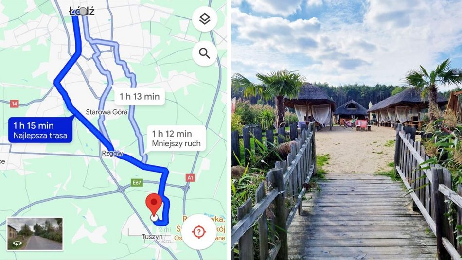 Trasy rowerowych wycieczek po restauracjach i kawiarniach wokół Łodzi