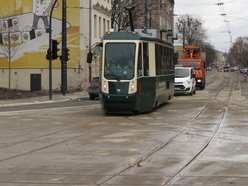 Pierwszy tramwaj MPK Łódź na Przybyszewskiego