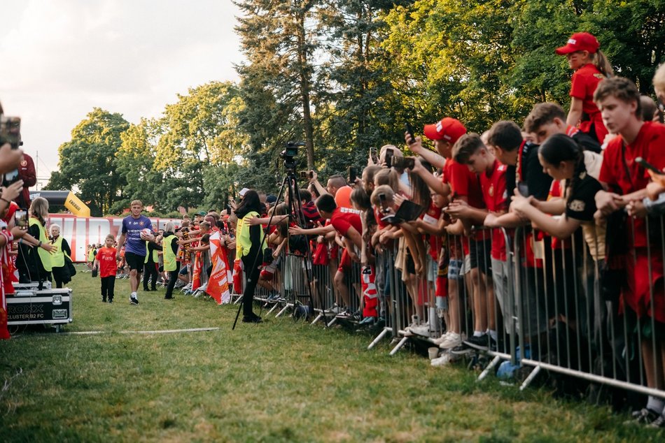 Widzew Łódź zaprezentowany! Byłeś/aś w parku Widzewskim? Odszukaj się w galerii!